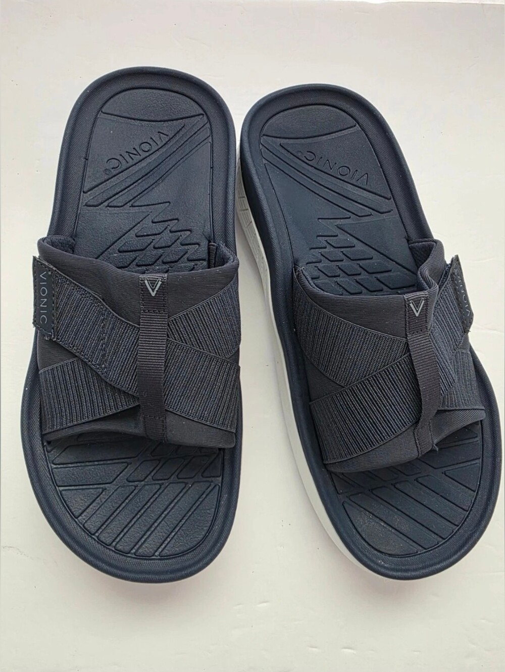 Vionic Rebound Unisex Recovery Slide Sandals - Comfort & Support  Sz M 7.5/ W 9